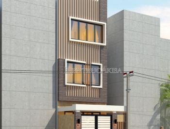 Mẫu thiết kế nhà phố hiện đại đẹp 4 tầng (CĐT: bà Hải - TP Hồ Chí Minh) KT41009