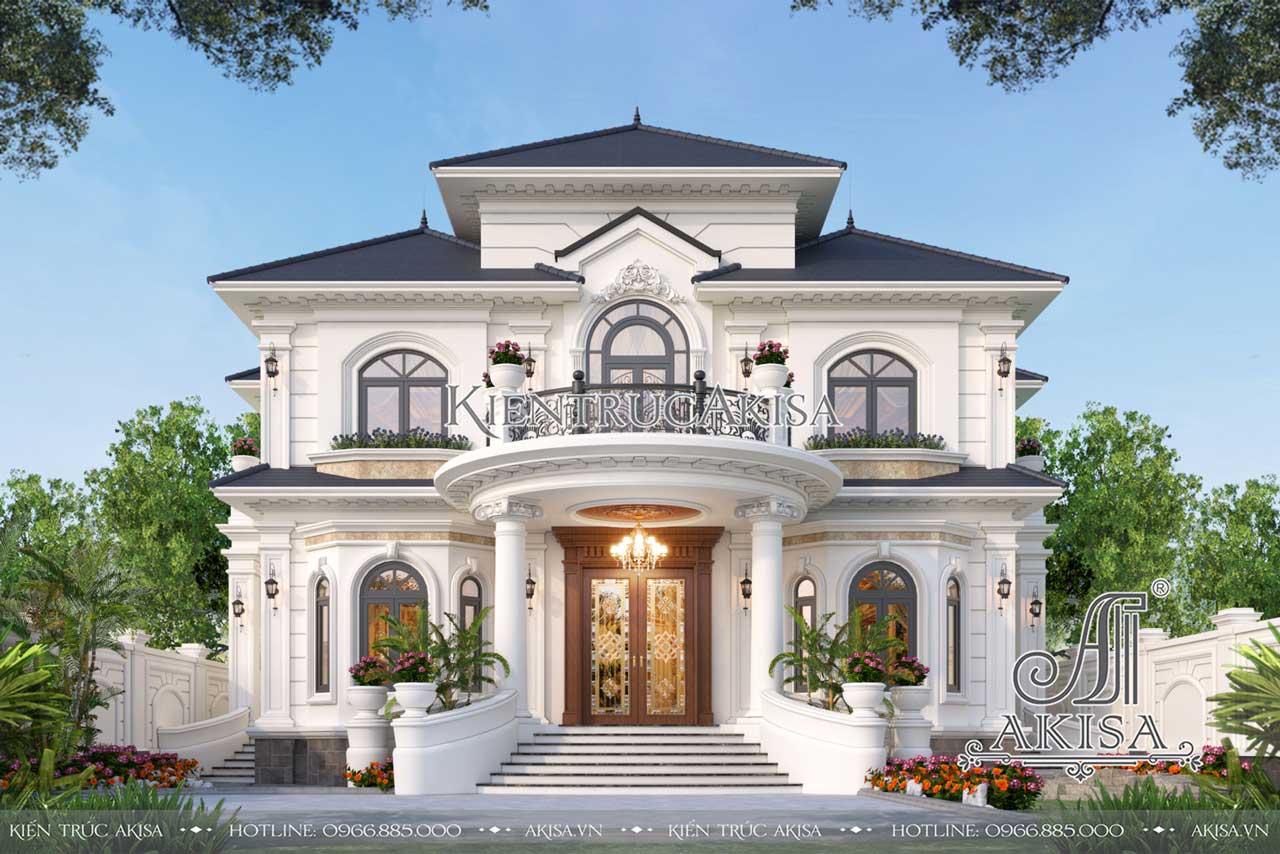 500+ Mẫu Thiết Kế Biệt Thự Châu Âu Cổ Điển Xu Hướng 2023