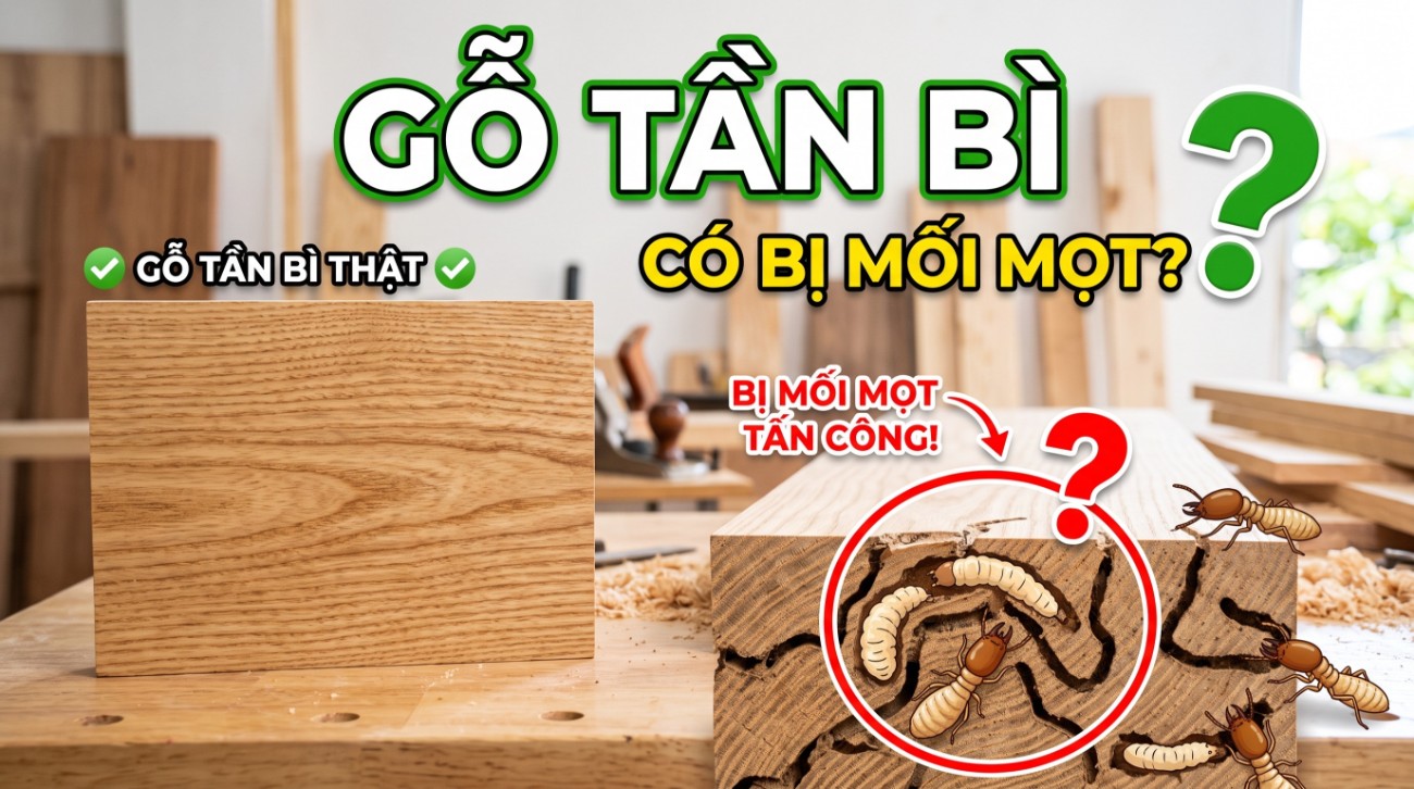 Gỗ tần bì có bị mối mọt không? Sự thật và cách phòng ngừa