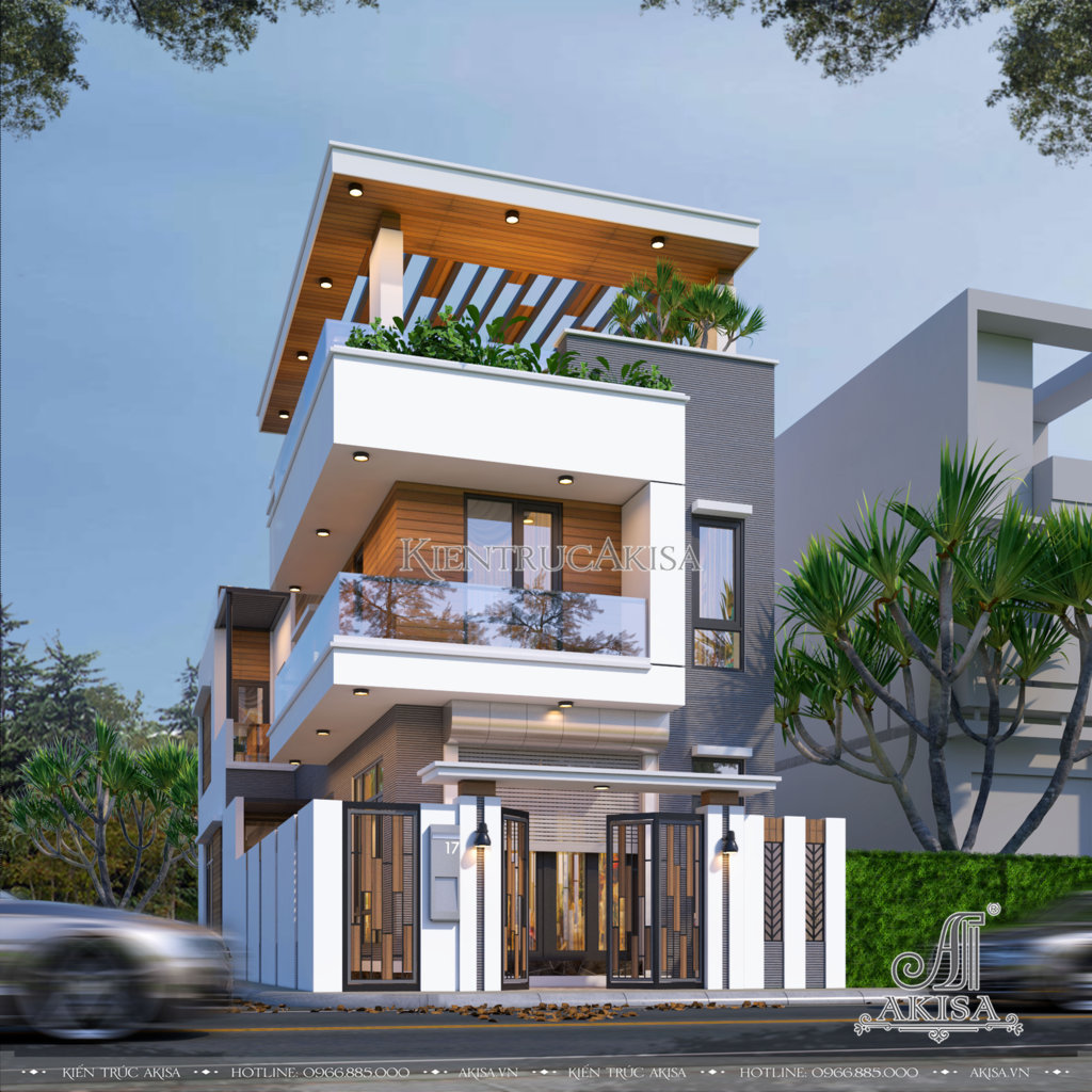 Hình ảnh hoàn thiện nhà phố 3 tầng hiện đại (CĐT: bà Thảo - Thanh ...