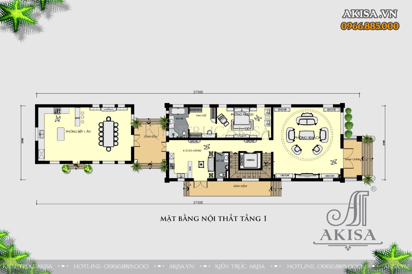 Mẫu nhà biệt thự tân cổ điển 5 tầng đẹp tinh tế (CĐT: bà Phúc - Bắc Ninh) BT52601