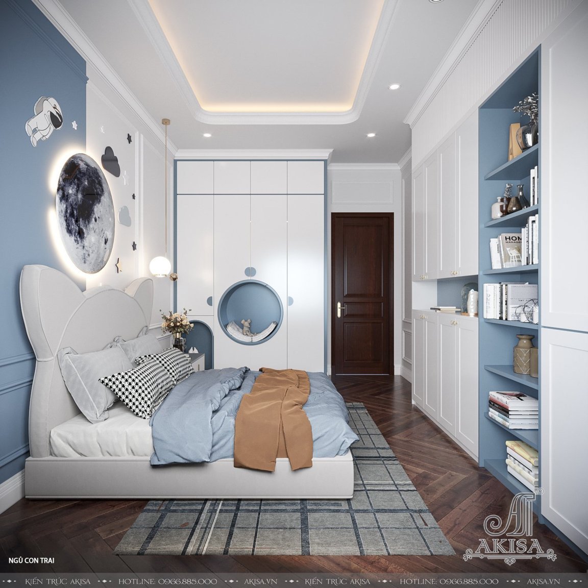Thiết kế nội thất luxury tân cổ điển (CĐT: ông Long - Phú Thọ) NT12576