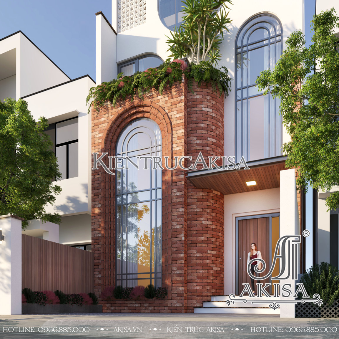 Thiết kế nhà phố kết hợp kinh doanh Spa (CĐT: ông Hòa - Vĩnh Phúc) NP41653