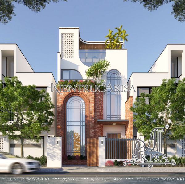 Thiết kế nhà phố kết hợp kinh doanh Spa (CĐT: ông Hòa - Vĩnh Phúc) KT41653