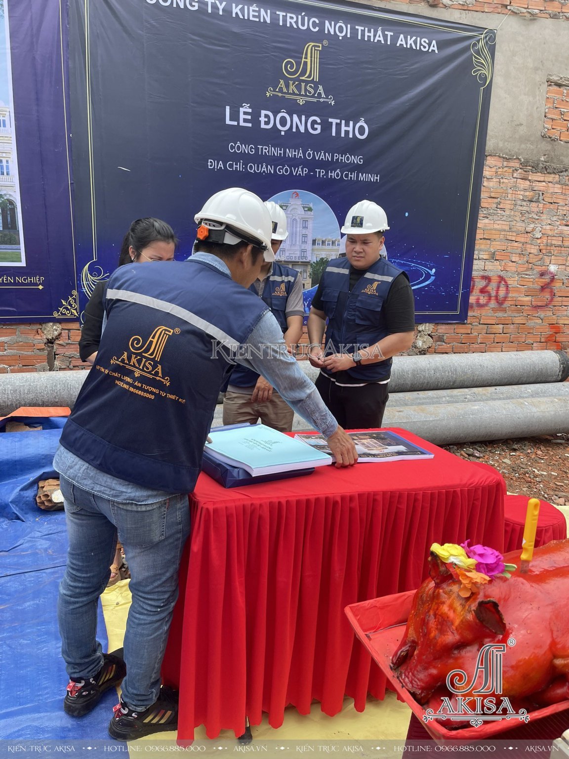 Khởi công xây dựng tòa nhà văn phòng (CĐT: ông Tân - Hồ Chí Minh) TC52702