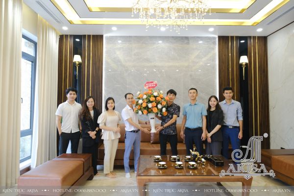 Bàn giao công trình biệt thự phố 3 tầng hiện đại (CĐT: ông Tuấn - Hà Nam) TC31669-HT