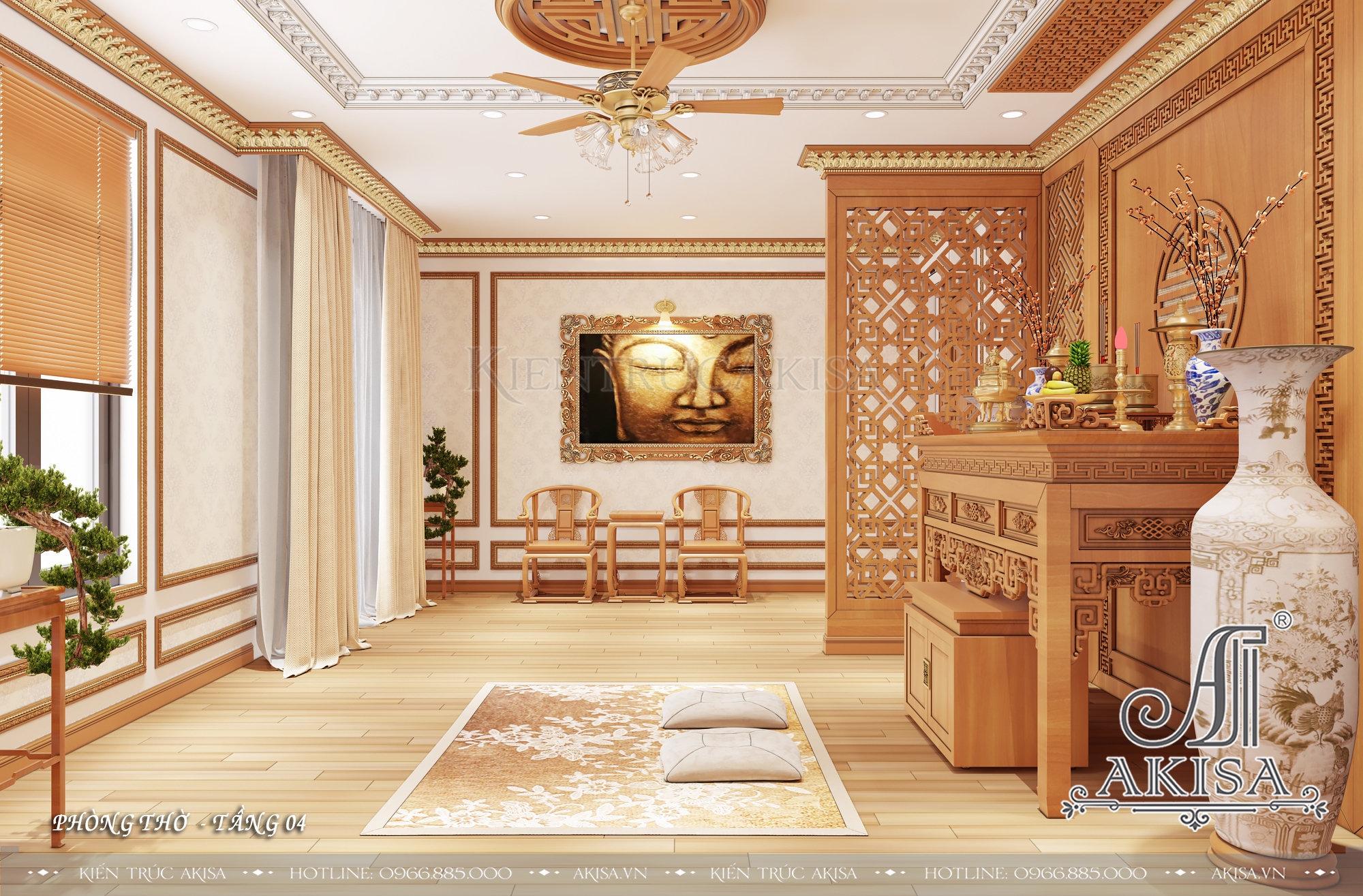 Mẫu nội thất gỗ tự nhiên phong cách tân cổ điển (CĐT: bà Nga - Bắc Ninh) NT42790
