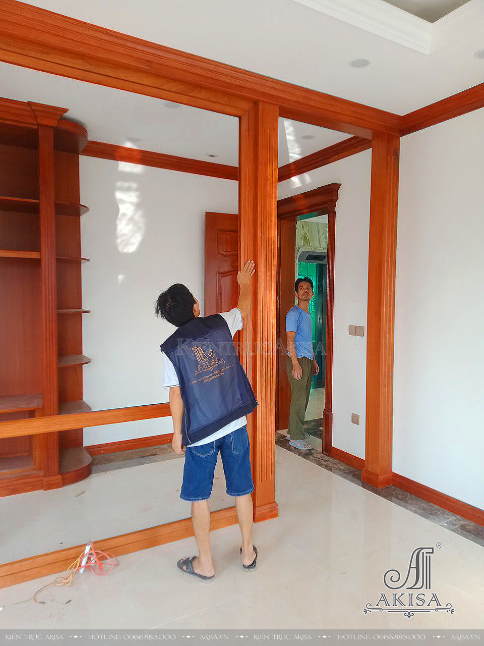 Thiết kế và thi công nội thất biệt thự tại Hòa Bình (CĐT: ông Thái) TC42539-NT