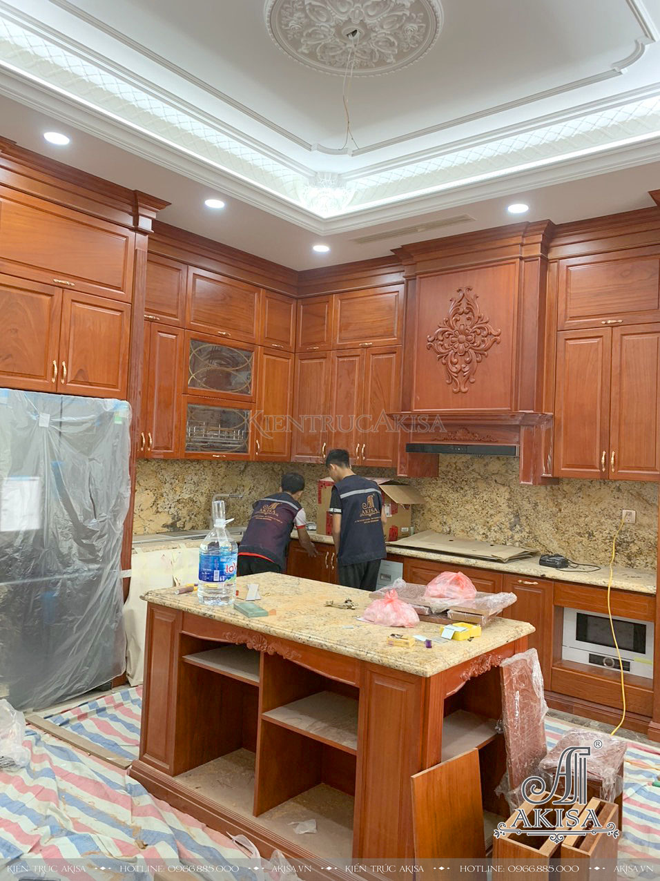 Thiết kế và thi công nội thất biệt thự tại Hòa Bình (CĐT: ông Thái) TC42539-NT
