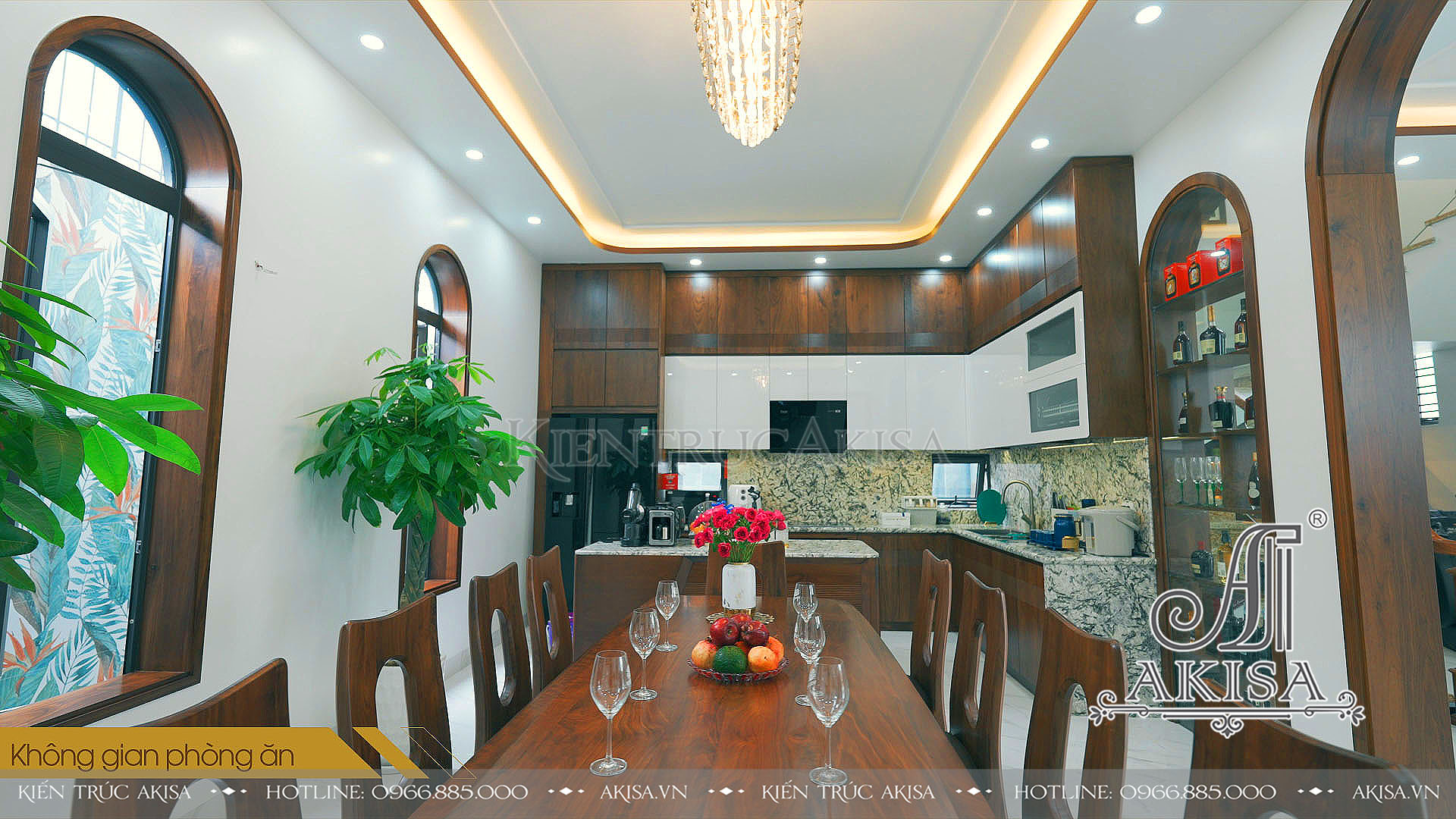 Hình ảnh hoàn thiện nội thất biệt thự hiện đại 3 tầng (CĐT: bà Văn - Hải Phòng) HT31420-NT