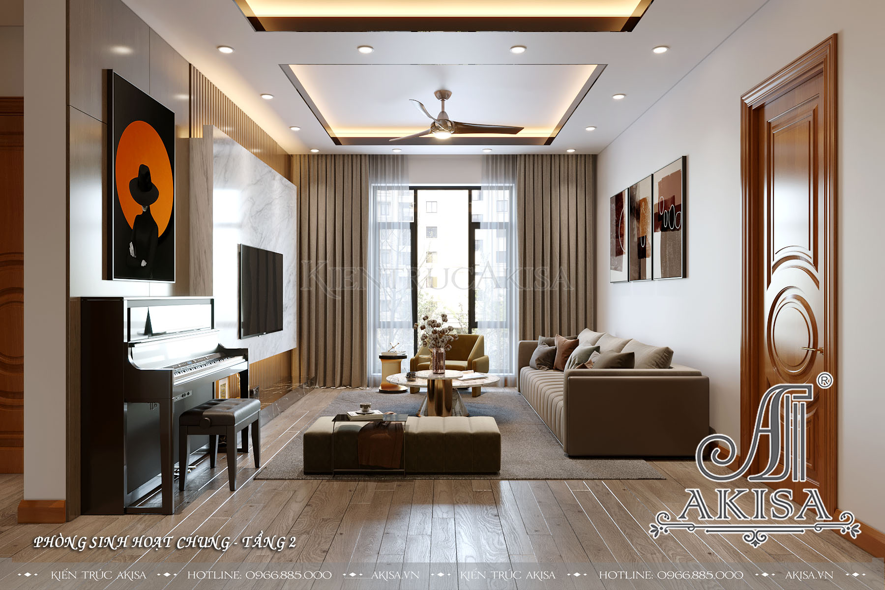 Với mẫu thiết kế nội thất đẹp phong cách hiện đại, không gian sống của bạn sẽ trở nên thanh lịch và tinh tế, mang lại cảm giác thư thái và tiện nghi.
