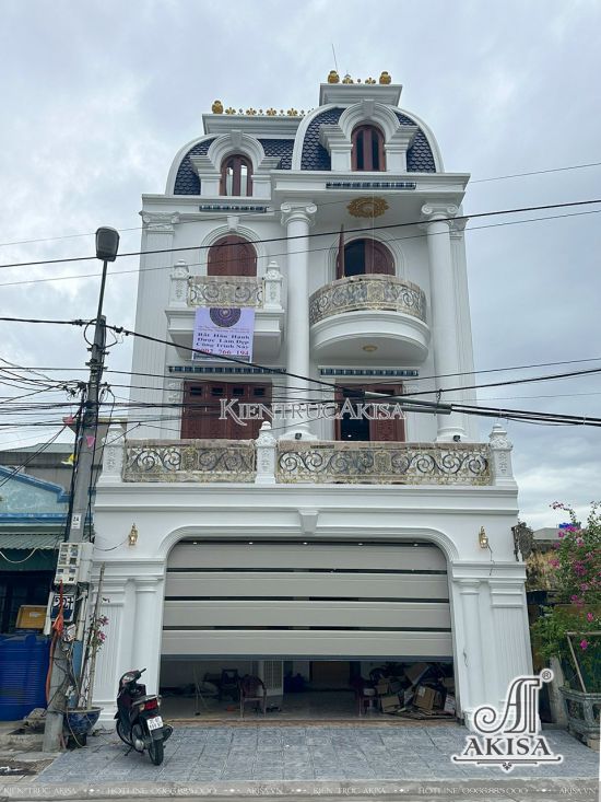 Hình ảnh thi công biệt thự 3 tầng tại Ninh Bình (CĐT: ông Cảnh) TC32670-KT