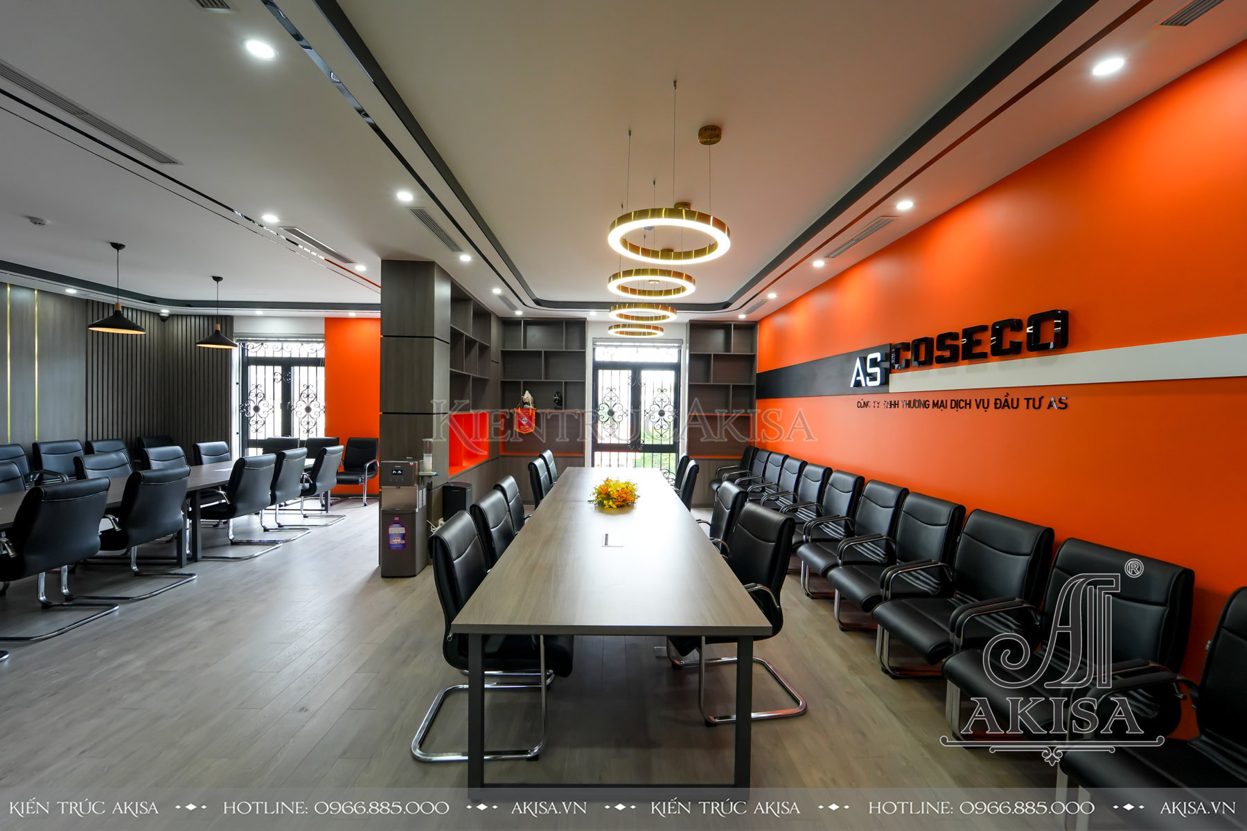Hoàn thiện thi công nội thất tòa nhà văn phòng 5 tầng (CĐT: ông Tân - TP. Hồ Chí Minh) HT52702-NT