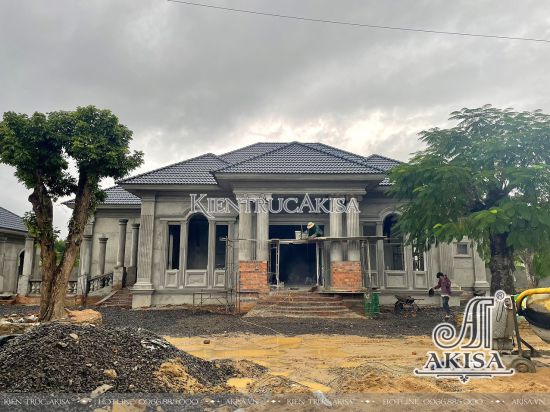 Thi công biệt thự 1 tầng tại Đắk Lắk (CĐT: ông Thao) TC12832-KT