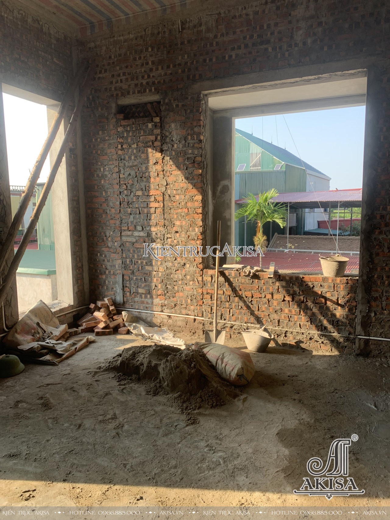 Hình ảnh thi công nội thất biệt thự 3 tầng tại Bắc Ninh (CĐT: ông Hiếu) TC31685-NT