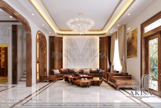Thiết kế nội thất nhà 3 tầng đẹp hiện đại (CĐT: ông Lập - Hà Nội) NT32868