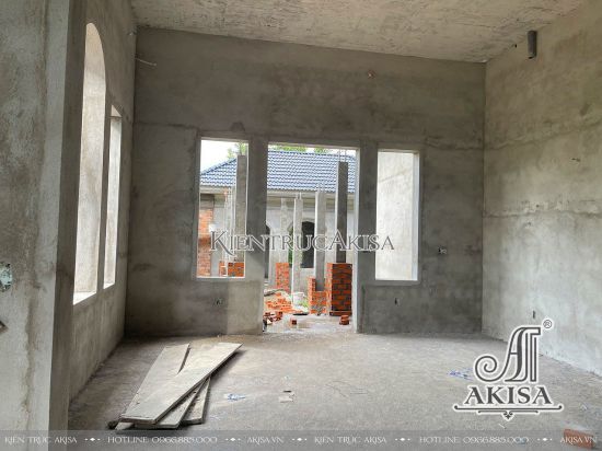 Thi công nội thất biệt thự 1 tầng tại Đắk Lắk (CĐT: ông Thao) TC12832-NT