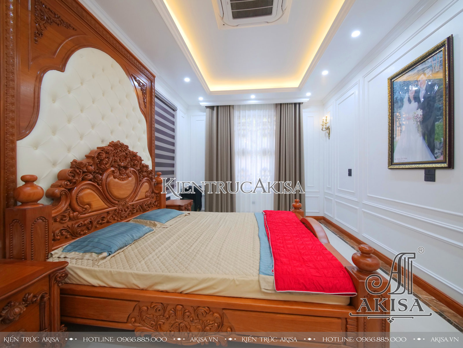 Hoàn thiện nội thất biệt thự 2 tầng tại Hà Nội (CĐT: ông Thuận) HT22728-NT