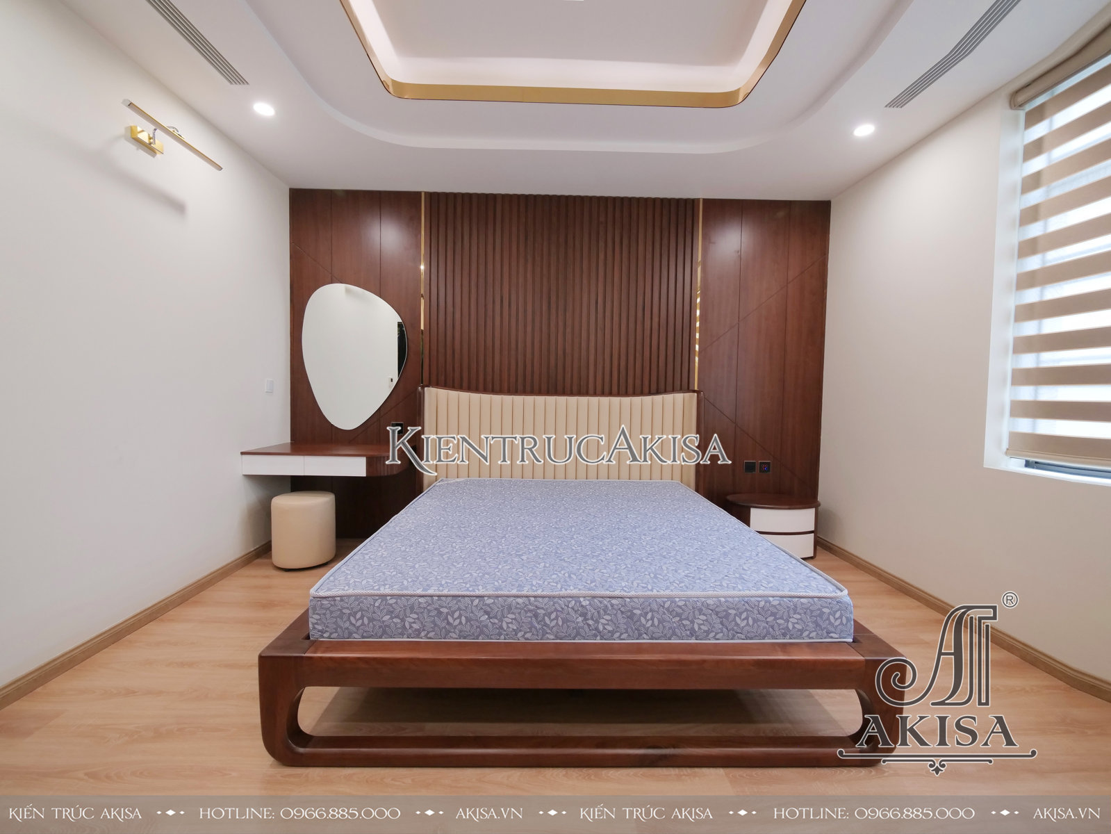 Hoàn thiện thi công nội thất nhà phố hiện đại 5 tầng (CĐT: bà Thúy - Quảng Ninh) HT51872-NT