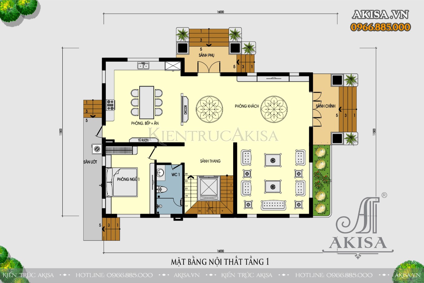 Biệt thự tân cổ điển 3 tầng mái Nhật (CĐT: ông Huy - Thái Bình) BT321022