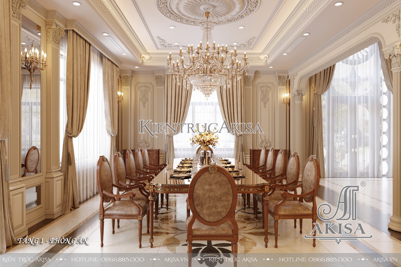 Nội thất gỗ gõ đỏ phong cách tân cổ điển luxury (CĐT: ông Đức Anh - Phú Thọ) NT321010