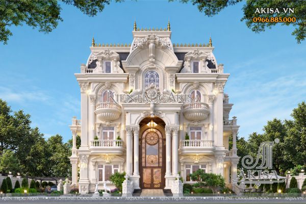 Thiết kế và thi công trọn gói biệt thự 3 tầng tại Vĩnh Phúc (CĐT: ông Dũng) BT321069