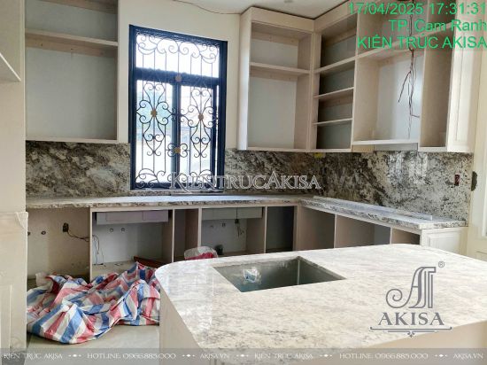 Thi công nội thất biệt thự 2 tầng tại Khánh Hòa (CĐT: bà Diệu) TC221042-NT