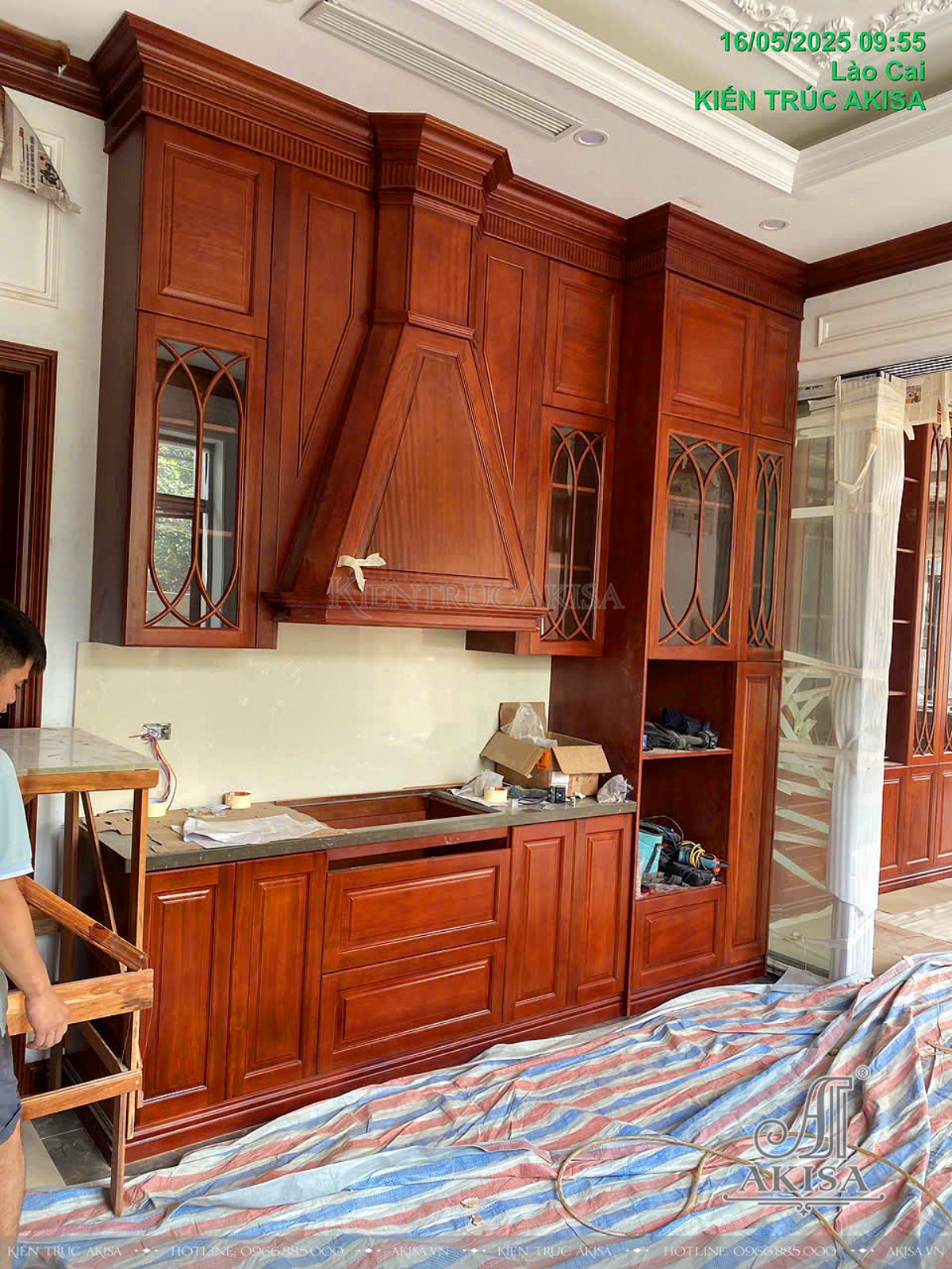 Thi công nội thất biệt thự 3 tầng tại Lào Cai (CĐT: ông Trung) TC321027-NT