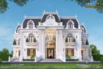 Thiết kế biệt thự mái Mansard 2 tầng (CĐT: ông Truyền - Đắk Nông) BT321119