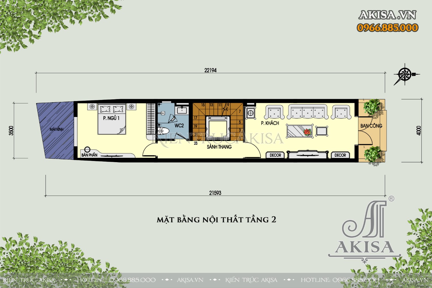 Mẫu nhà phố 4 tầng 4x22m có gara (CĐT: ông Hòa - Hà Nội) NP421132