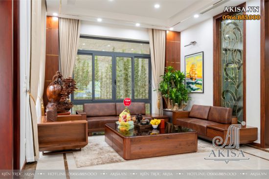Hoàn thiện nội thất biệt thự 3 tầng hiện đại tại Hòa Bình (CĐT: ông Tiến) HT311015-NT