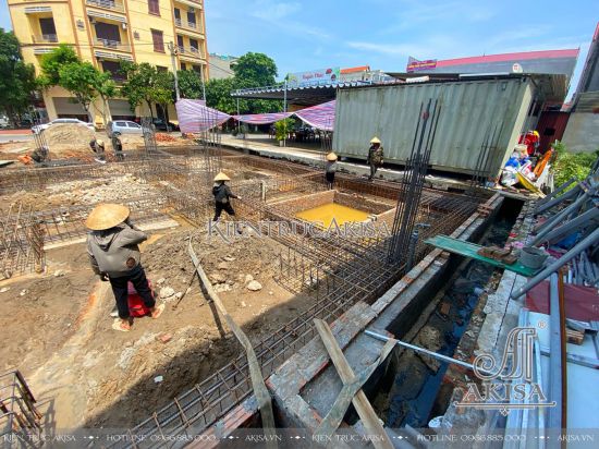 Giám sát thi công nhà phố 5 tầng tại Bắc Ninh (CĐT: ông Thắng) TC521068-KT