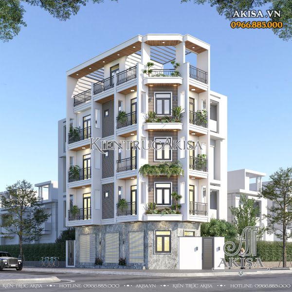Nhà phố 4 tầng kết hợp kinh doanh (CĐT: ông Hùng - TP Hồ Chí Minh) NVP411151
