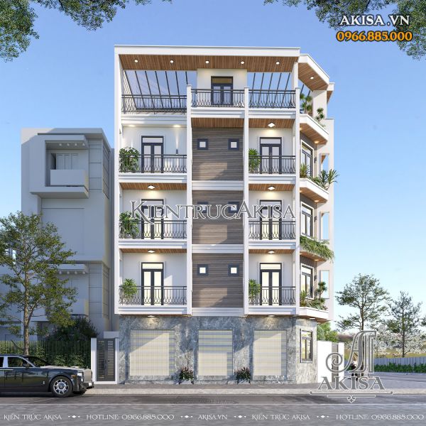 Nhà phố 4 tầng kết hợp kinh doanh (CĐT: ông Hùng - TP Hồ Chí Minh) NVP411151