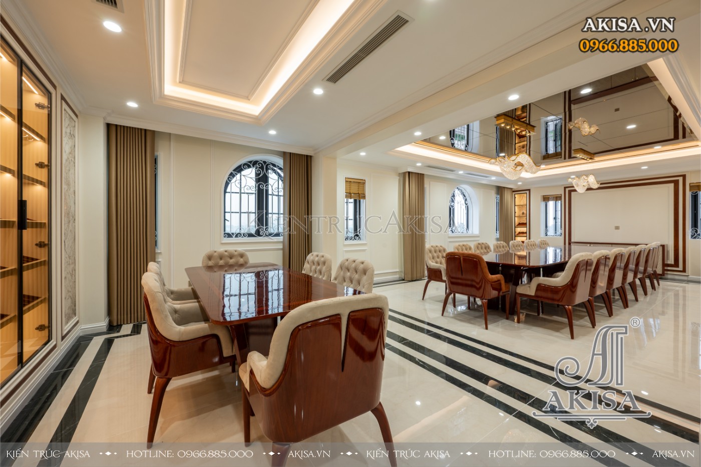 Thi công nội thất biệt thự liền kề (CĐT: bà Thu - Hà Nội) TC421150-NT