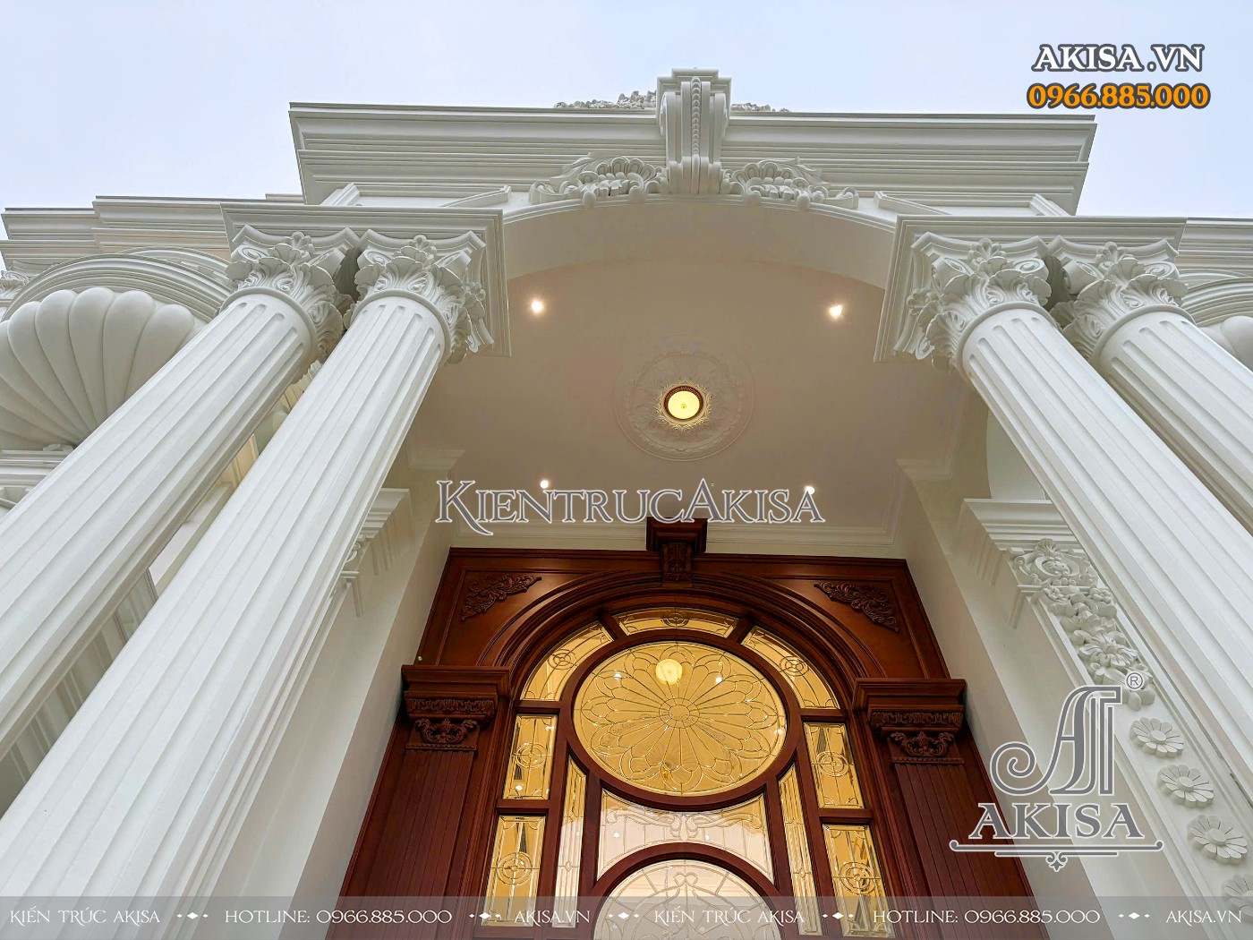 Hoàn thiện kiến trúc biệt thự 3 tầng tại Vĩnh Phúc (CĐT: ông Dũng) HT321069-KT