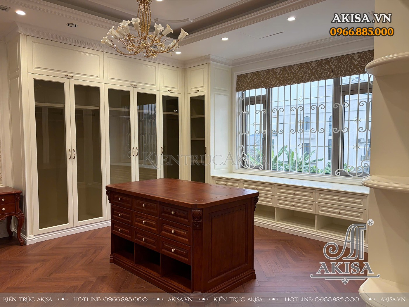 Hoàn thiện nội thất biệt thự 3 tầng tại Vĩnh Phúc (CĐT: ông Dũng) HT321069-NT