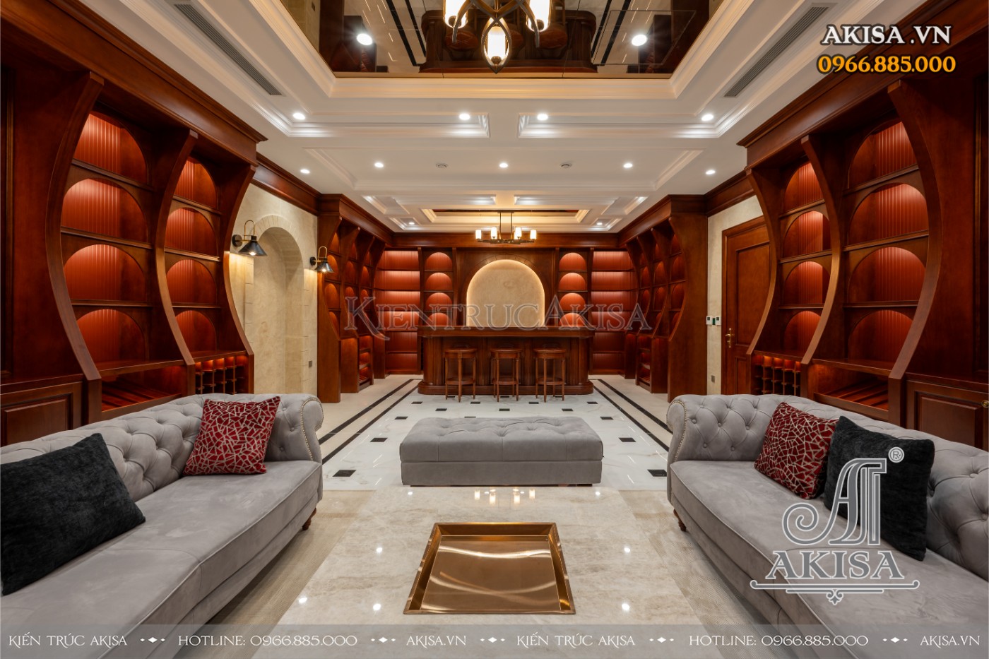 Hoàn thiện nội thất biệt thự liền kề (CĐT: bà Thu - Hà Nội) HT421150-NT