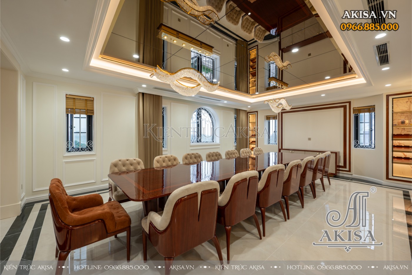 Hoàn thiện nội thất biệt thự liền kề (CĐT: bà Thu - Hà Nội) HT421150-NT