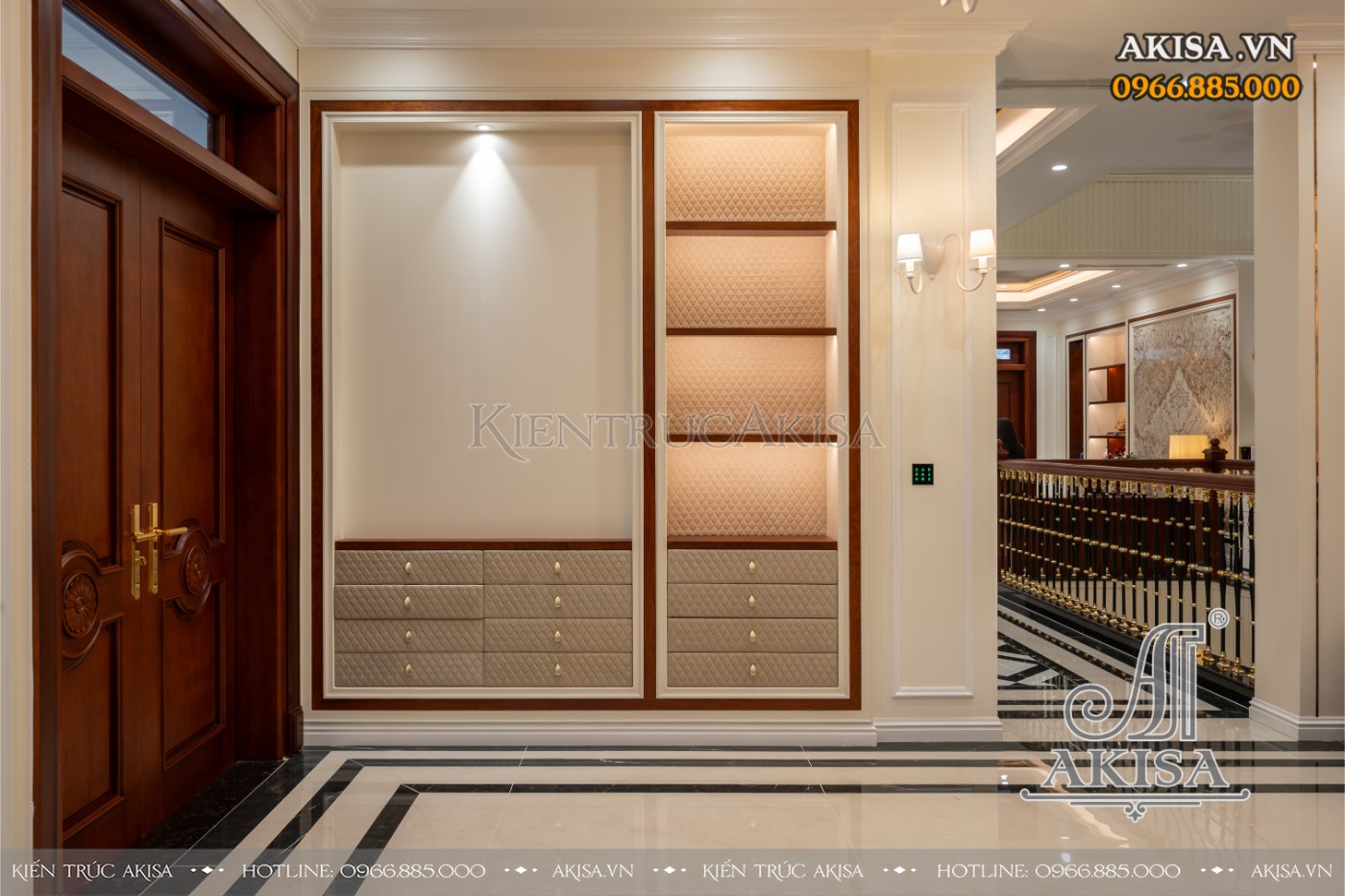 Hoàn thiện nội thất biệt thự liền kề (CĐT: bà Thu - Hà Nội) HT421150-NT