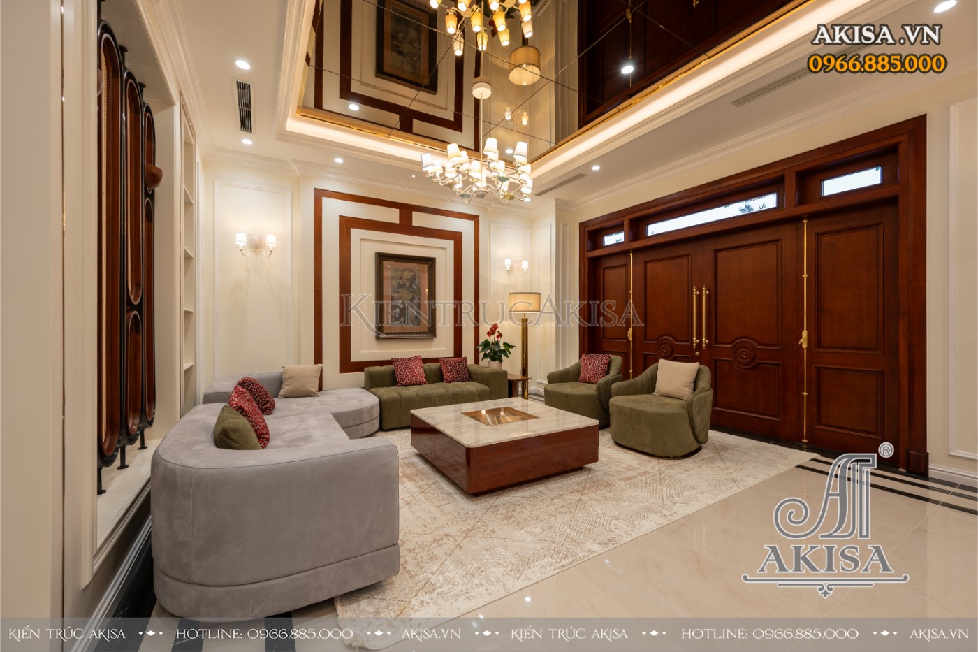 Hoàn thiện nội thất biệt thự liền kề (CĐT: bà Thu - Hà Nội) HT421150-NT