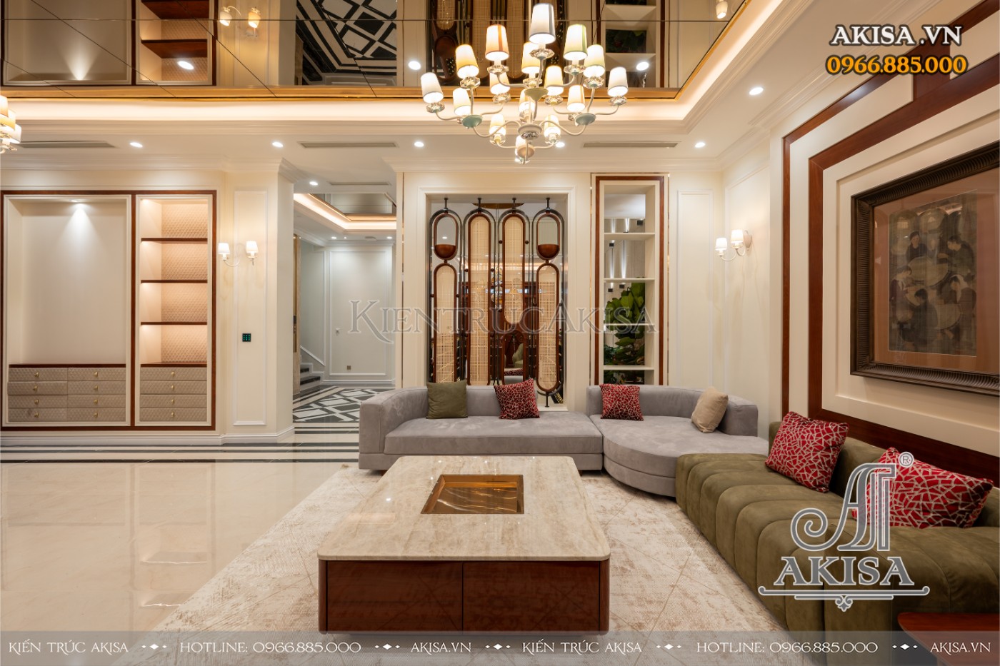 Hoàn thiện nội thất biệt thự liền kề (CĐT: bà Thu - Hà Nội) HT421150-NT