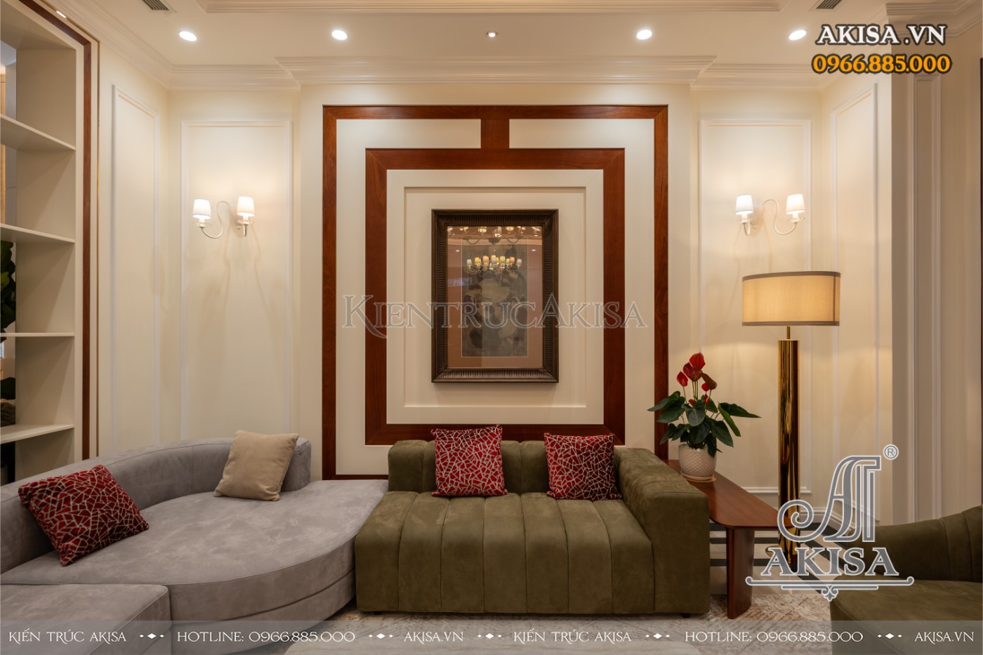 Hoàn thiện nội thất biệt thự liền kề (CĐT: bà Thu - Hà Nội) HT421150-NT