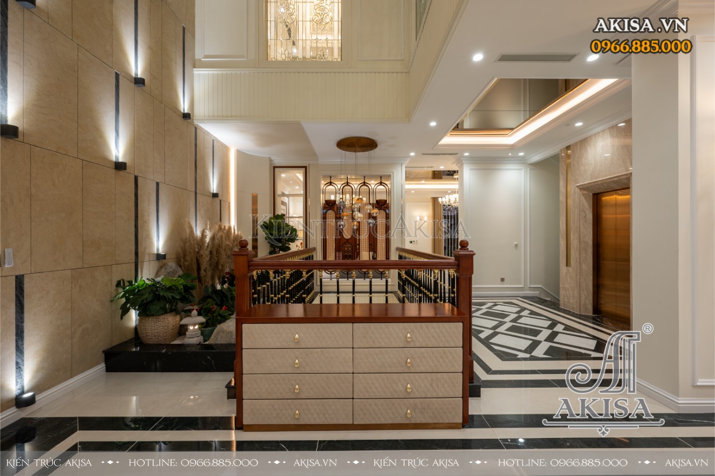 Hoàn thiện nội thất biệt thự liền kề (CĐT: bà Thu - Hà Nội) HT421150-NT