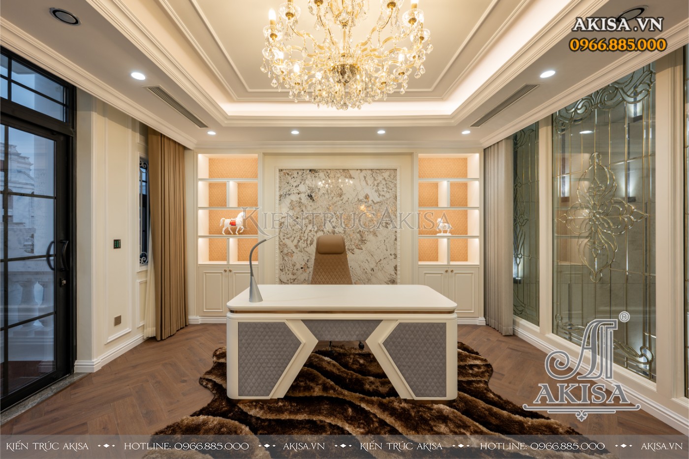 Hoàn thiện nội thất biệt thự liền kề (CĐT: bà Thu - Hà Nội) HT421150-NT