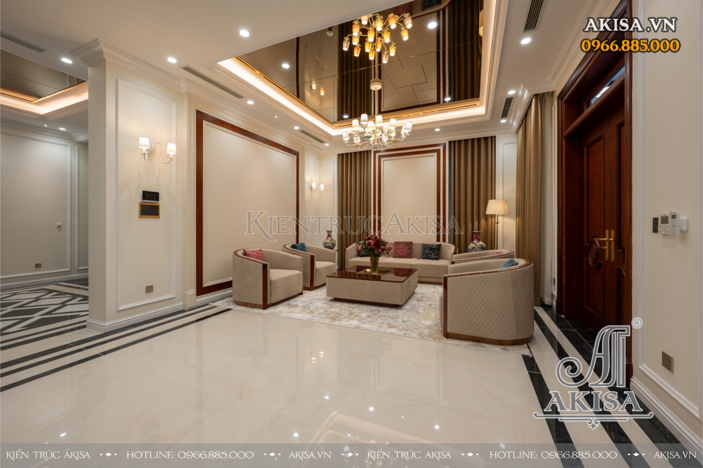 Hoàn thiện nội thất biệt thự liền kề (CĐT: bà Thu - Hà Nội) HT421150-NT