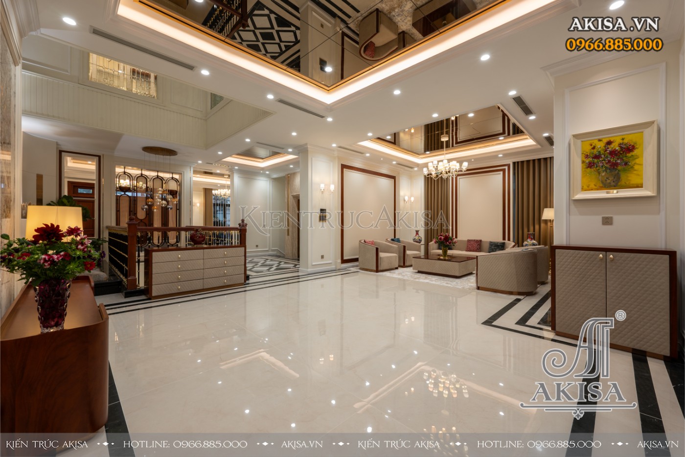 Hoàn thiện nội thất biệt thự liền kề (CĐT: bà Thu - Hà Nội) HT421150-NT