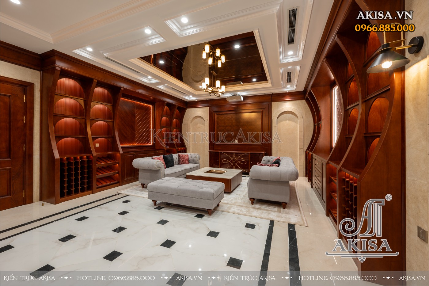 Hoàn thiện nội thất biệt thự liền kề (CĐT: bà Thu - Hà Nội) HT421150-NT