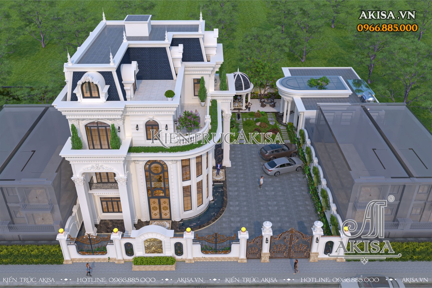 Biệt thự châu Âu 3 tầng (CĐT: ông Thanh - Phú Thọ) BT321182