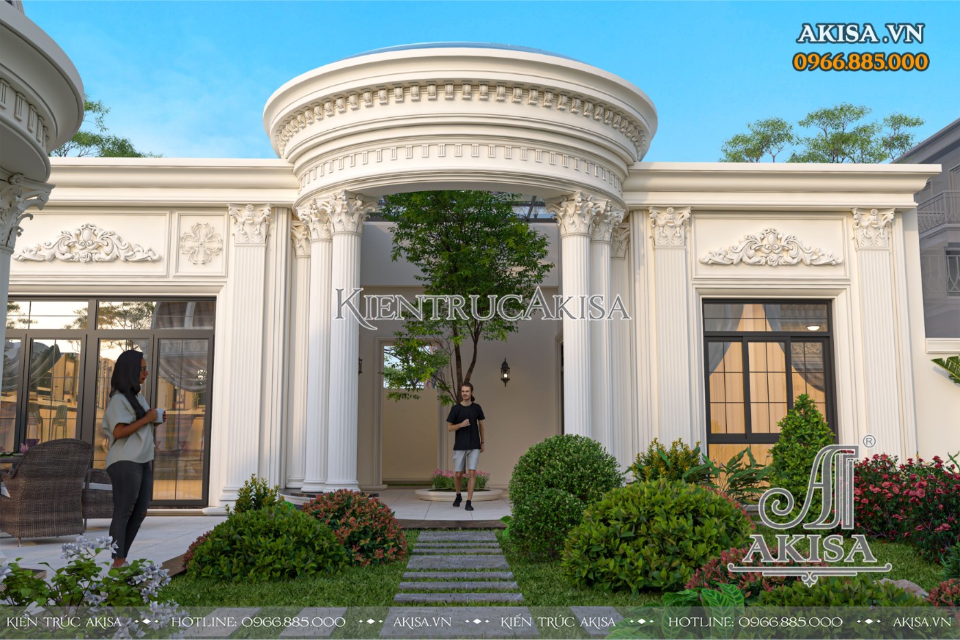 Biệt thự châu Âu 3 tầng (CĐT: ông Thanh - Phú Thọ) BT321182